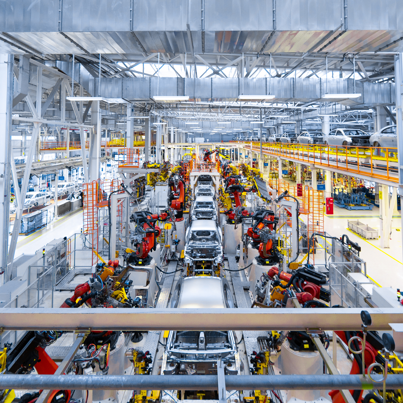 Car manufacturing plant